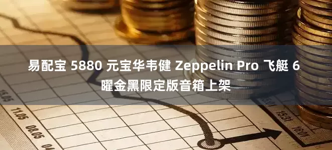 易配宝 5880 元宝华韦健 Zeppelin Pro 飞艇 6 曜金黑限定版音箱上架
